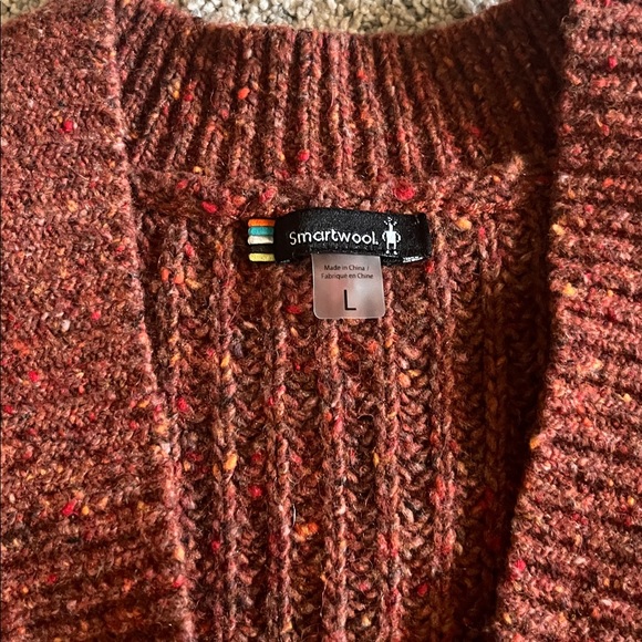 Smartwool cardigan sweater Size large - Picture 2 of 6